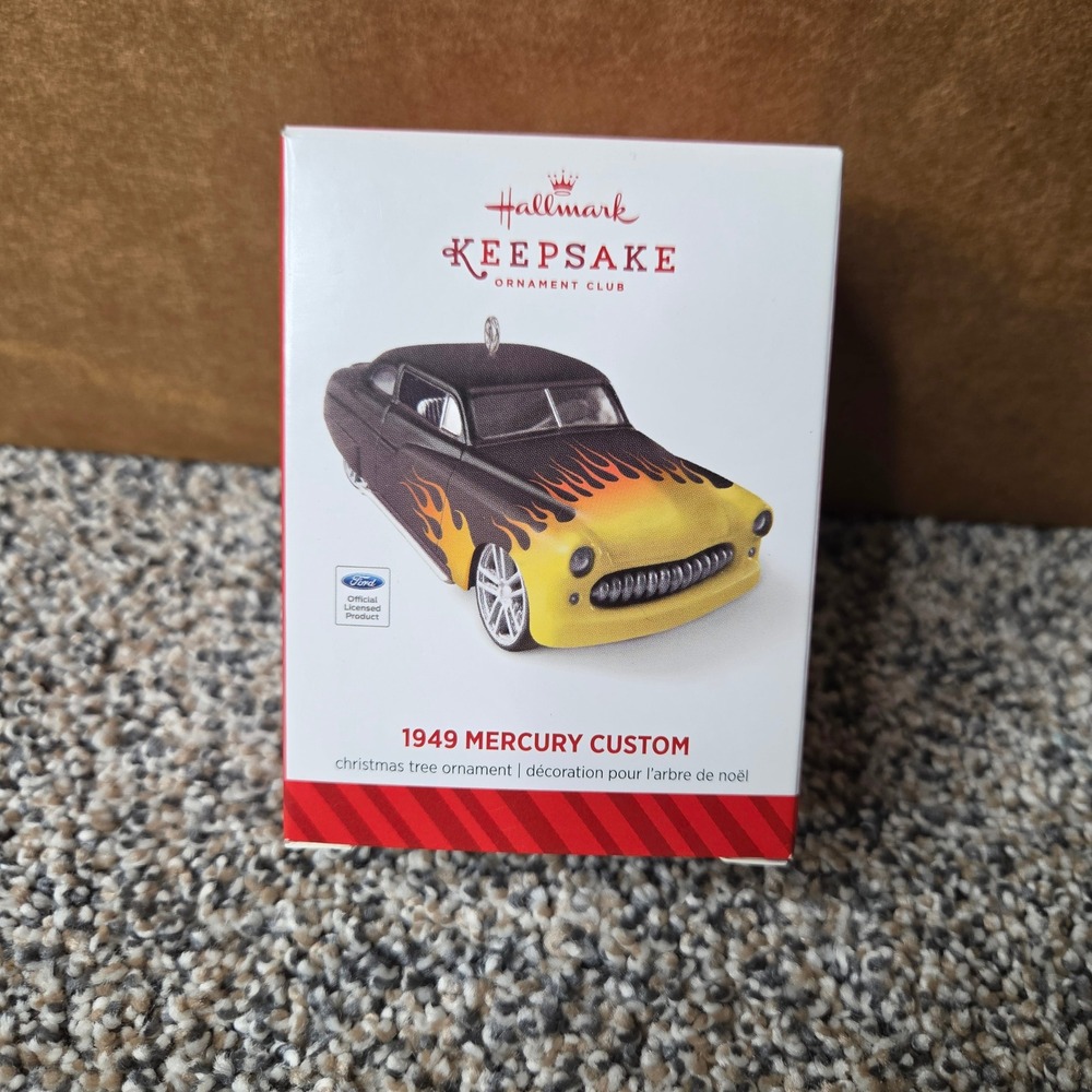 Hallmark Keepsake 2014 1949 Mercury Custom Ornament Club Exclusive Don Palmiter